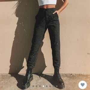 Princess Polly plaid pants